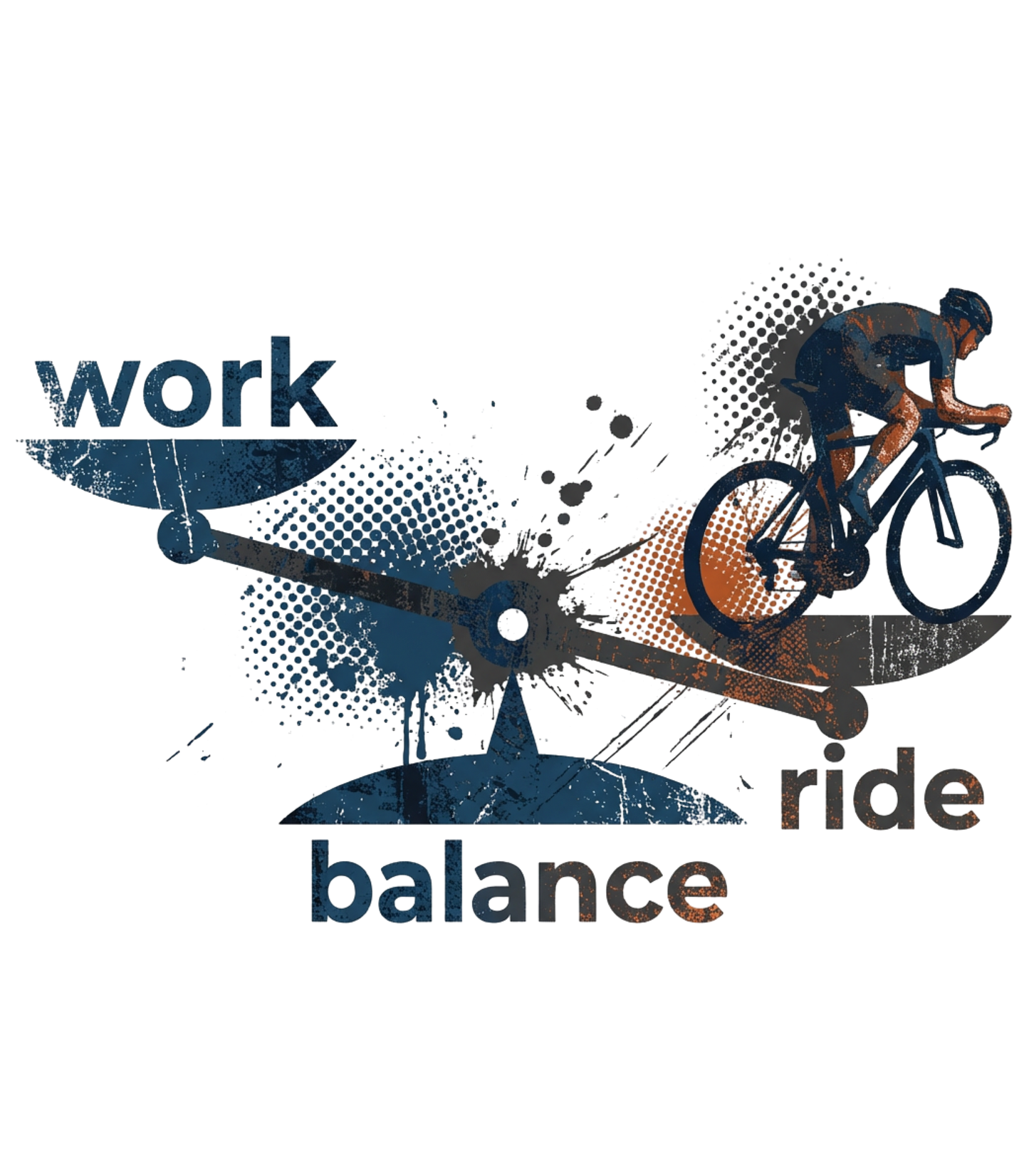 WORK-RIDE-BALANCE (Kaffeebecher 300ml)