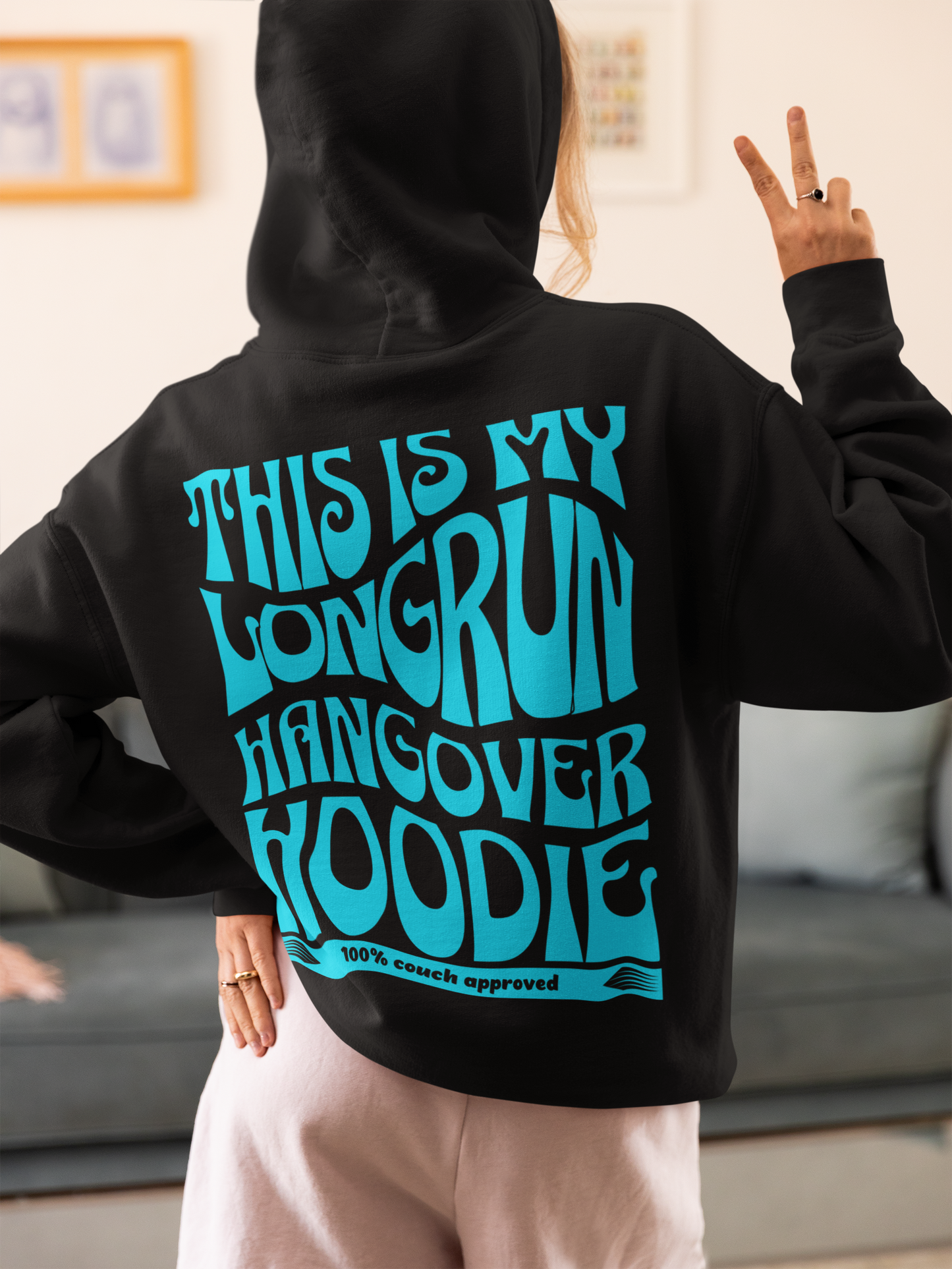 THIS IS MY LONGRUN HANGOVER HOODIE   (Premium Hoodie)