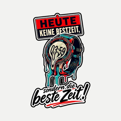 HEUTE KEINE BESTZEIT, SONDERN DIE BESTE ZEIT (Premium Organic T-Shirt)