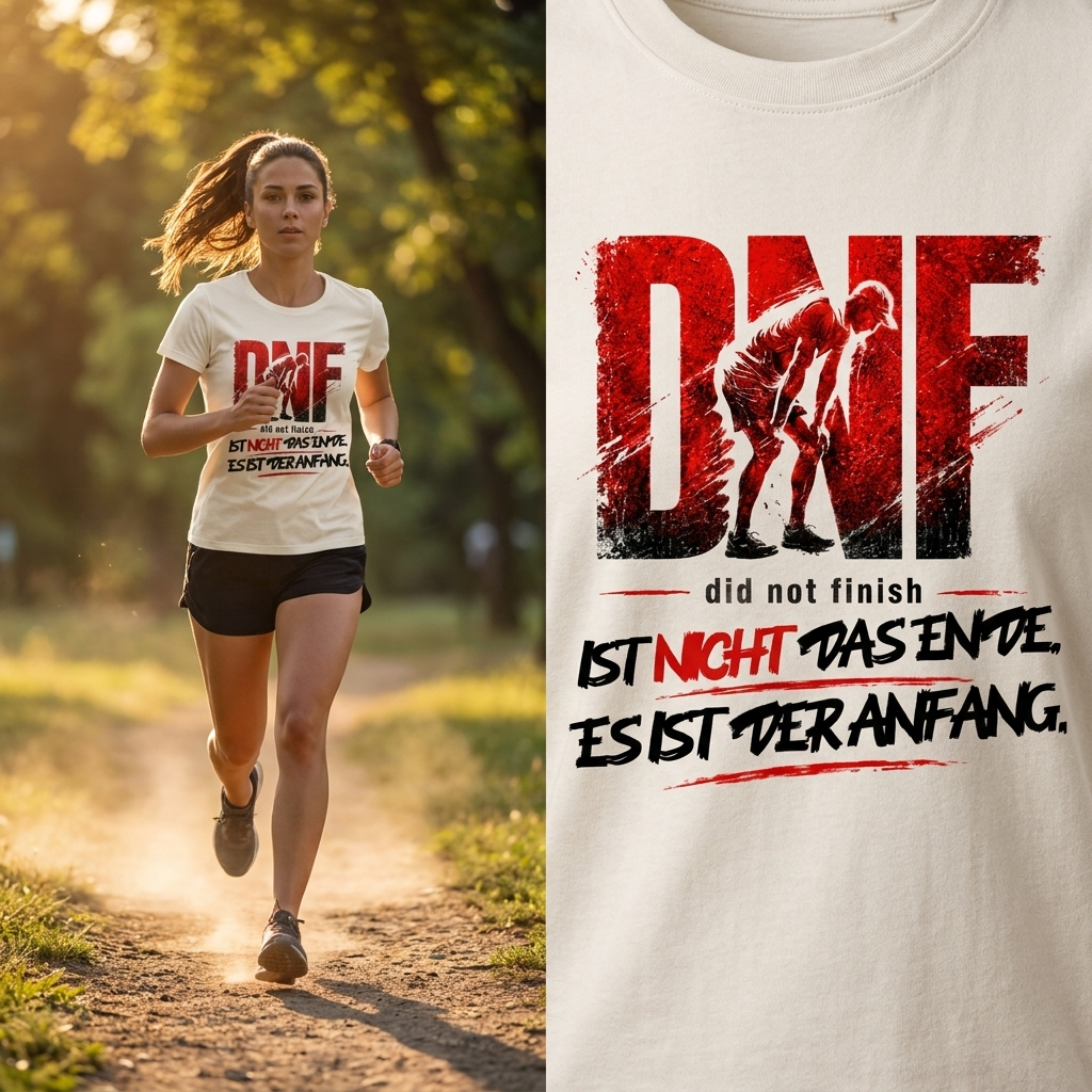 DNF – IST NICHT DAS ENDE. ES IST DER ANFANG. (Premium Organic Shirt Women)