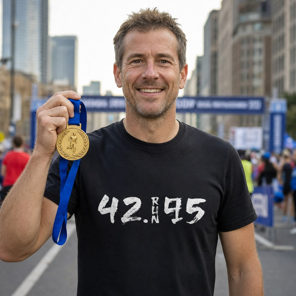MARATHON 42 RUN 95 (Premium Organic T-Shirt)