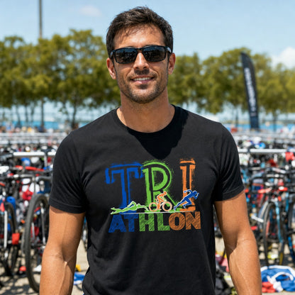 TRIATHLON - DREI DISZIPLINEN. EINE HALTUNG (Premium Organic T-Shirt)