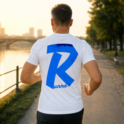 RunneR – LAUFEN VERBINDET – WHITE EDITION (Premium Organic T-Shirt)