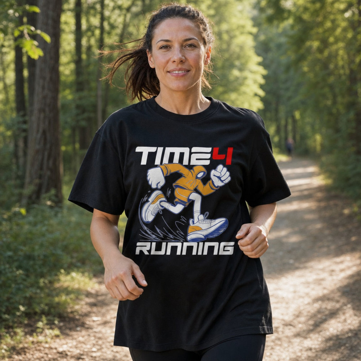 TIME 4 RUNNING (Oversized Premium Shirt)
