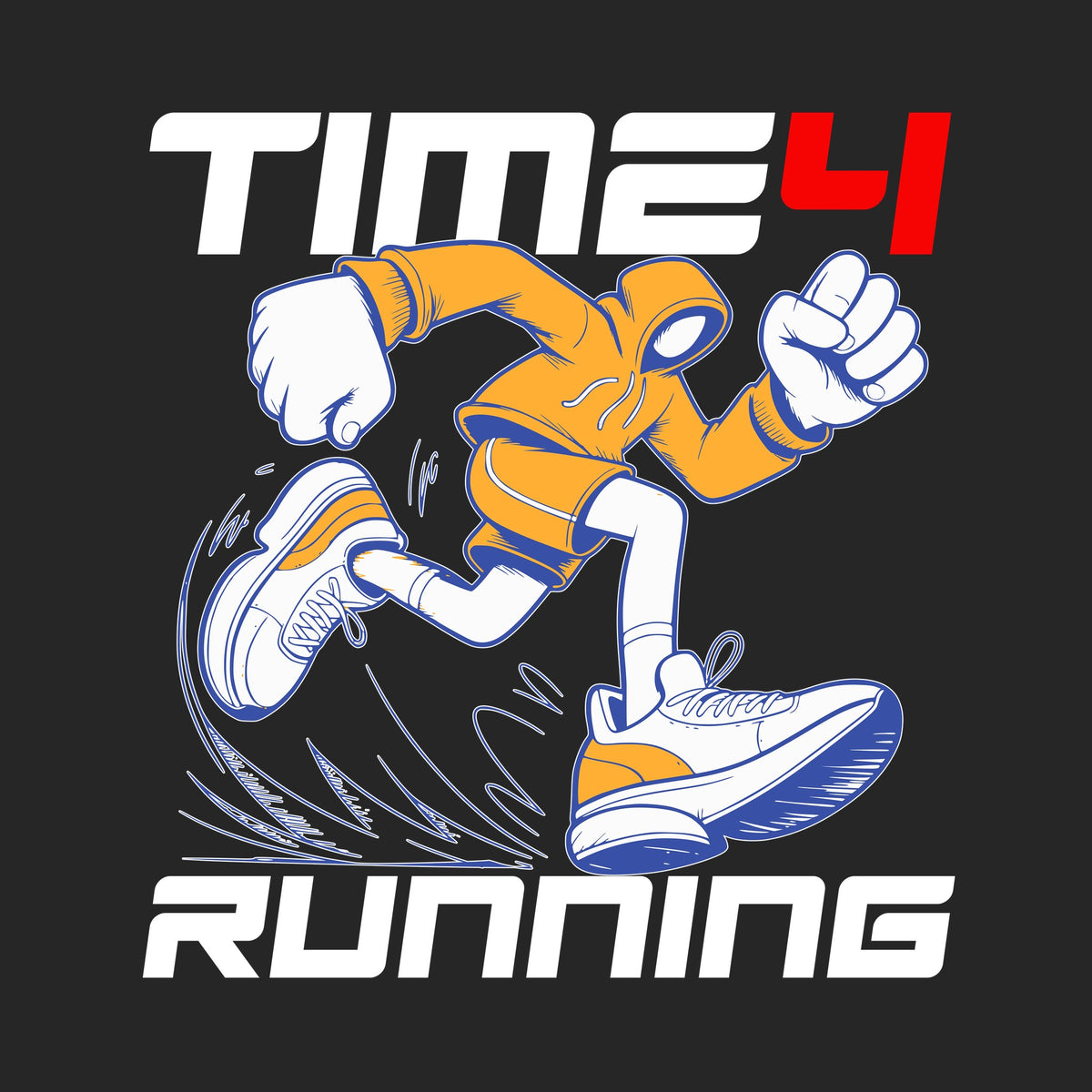 TIME 4 RUNNING (Premium Organic T-Shirt)