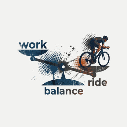 WORK - RIDE - BALANCE (Premium Organic T-Shirt)